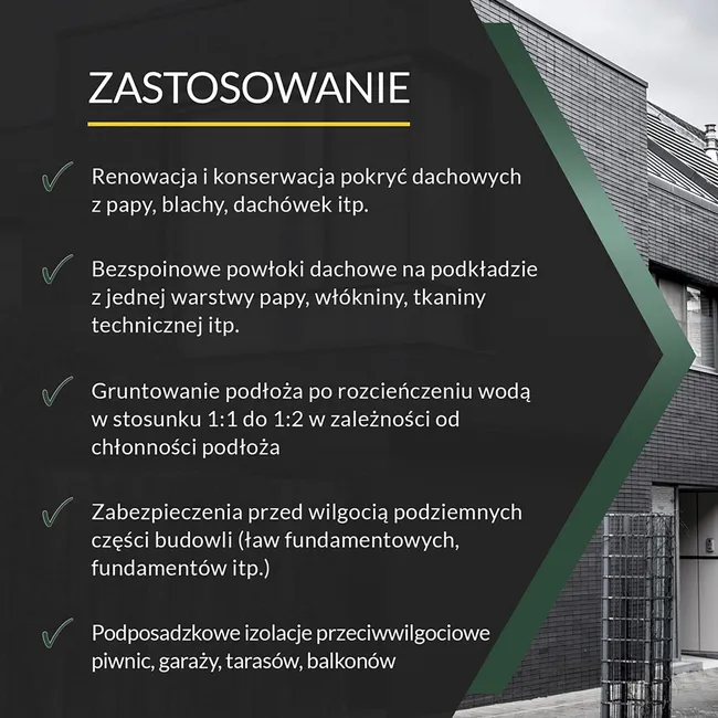 Masa dyspersyjna asfaltowo-kauczukowa Disprobit 20 kg Tytan Professional