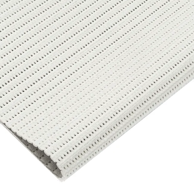 Mata dekoracyjna na mb Premium Paski szara szer. 65 cm