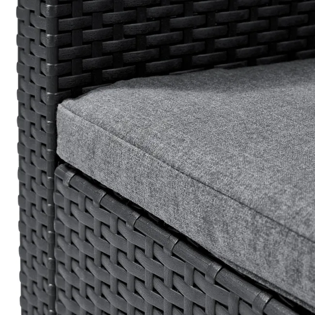 Meble ogrodowe zestaw Elodie antracytowe Keter