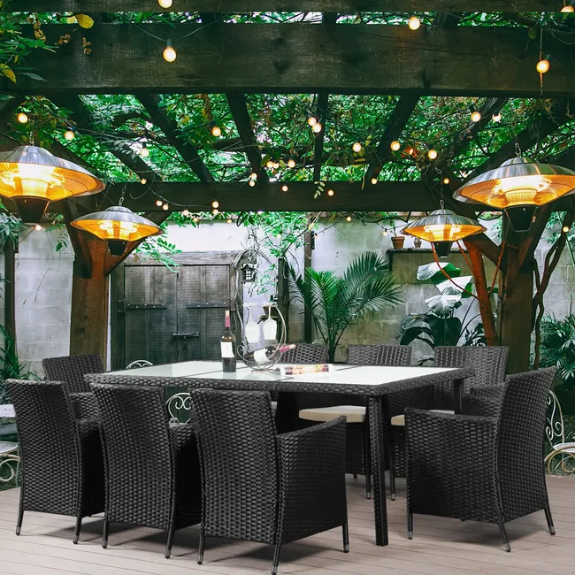 Meble ogrodowe zestaw Morea antracytowe Ote