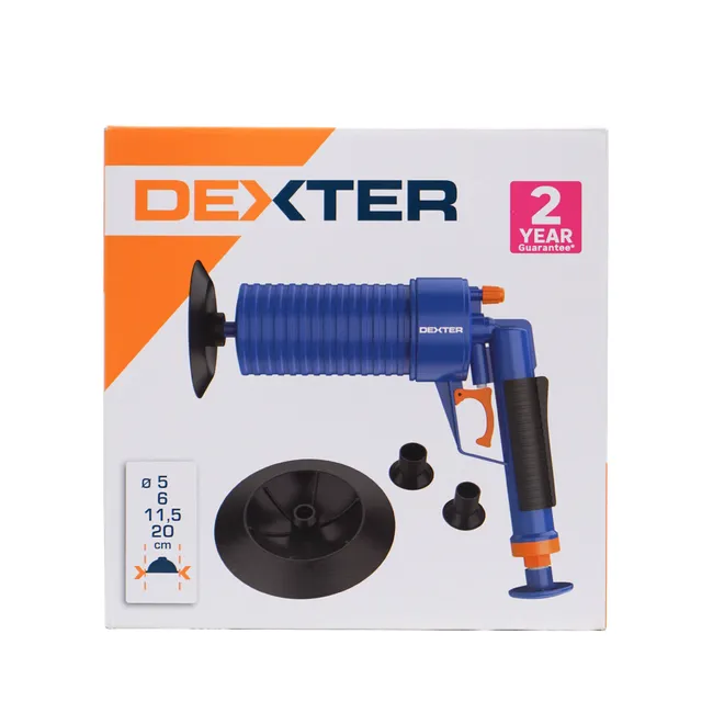 Mechaniczny przepychacz do czyszczenia odpływu XMAG03 DEXTER