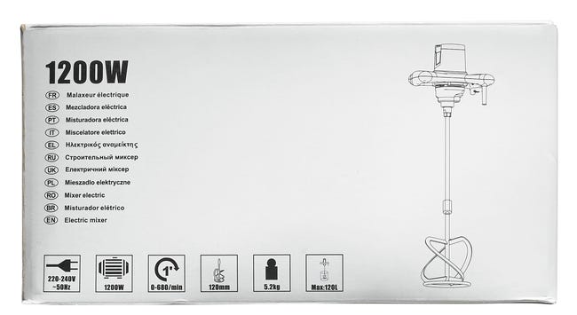 Mieszadło elektryczne 1200W 1BIEG