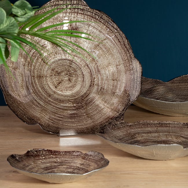 Misa ceramiczna 22 cm jasnobrązowa
