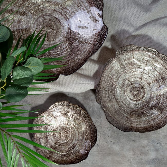 Misa ceramiczna 22 cm jasnobrązowa
