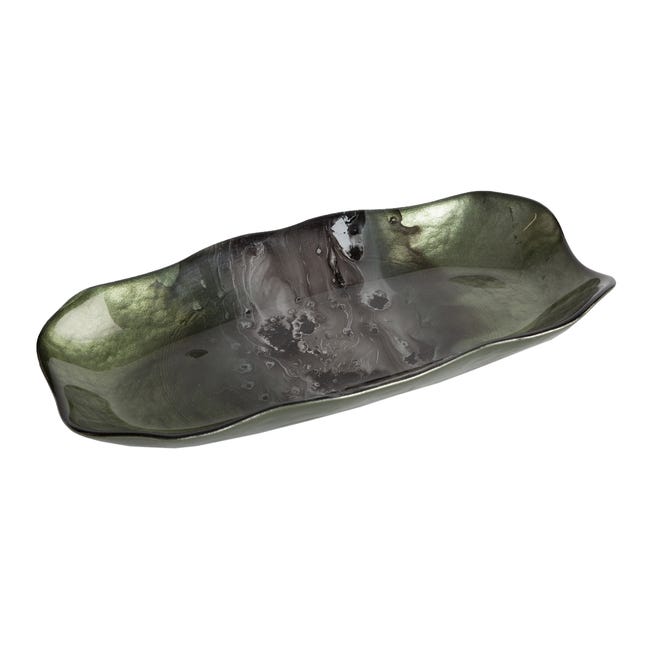 Misa ceramiczna 34 cm zielona
