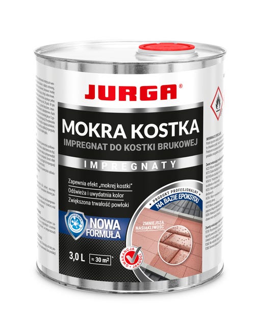 Mokra kostka impregnat do kostki brukowej i betonu 3 l Jurga