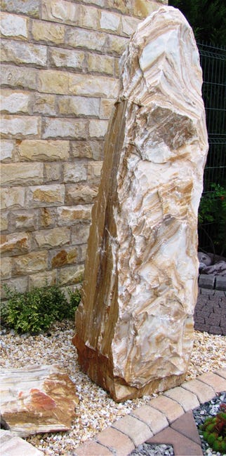 Monolit kamień Riviera 90-110 cm 50kg kremowy Garden Stones