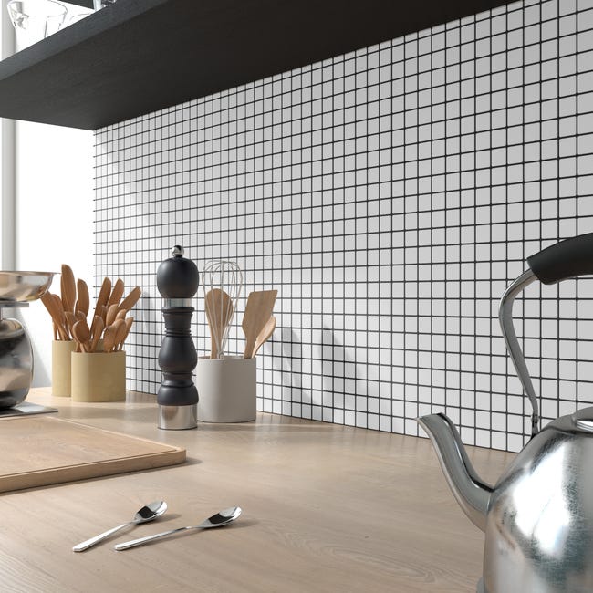 Mozaika Galac White Mat 30 x 30 Artens