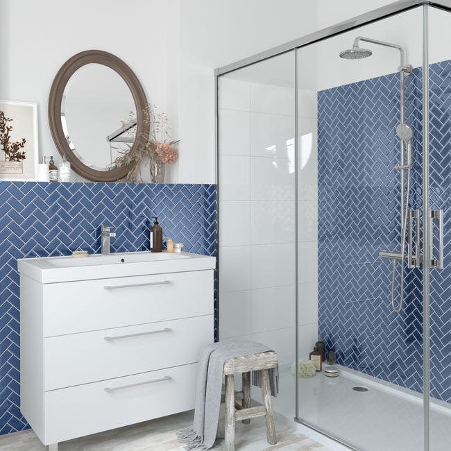 Mozaika Metro Dark Blue 27.9 x 27.4 Artens