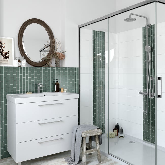 Mozaika Metro Green Glossy 29 x 34 Artens