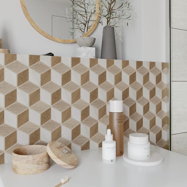 Mozaika Mix White 30.9 x 33 Artens