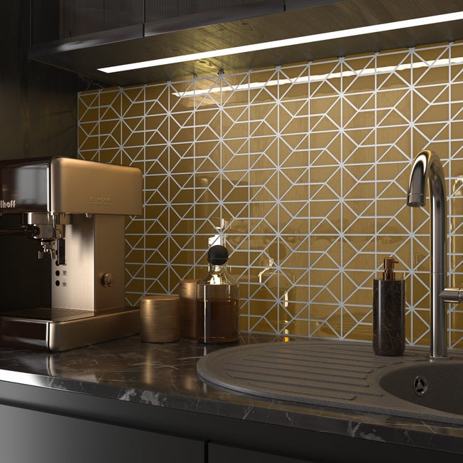 Mozaika Sekdem Gold Glossy 30 x 30 Artens
