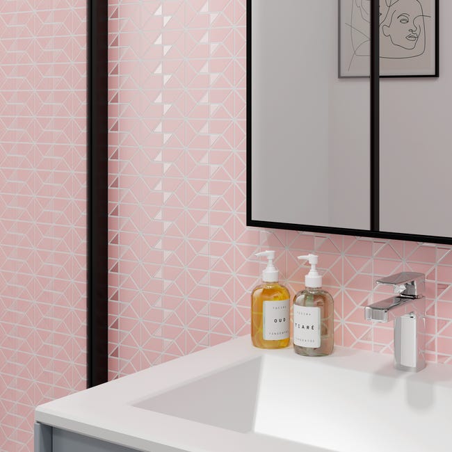 Mozaika Sekdem Pink 30 x 30 Artens