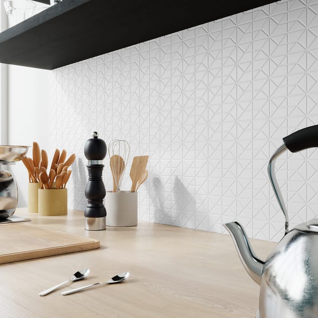 Mozaika Sekdem White Mat 30 x 30 Artens