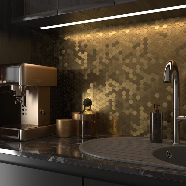 Mozaika Tara Gold Hexa 29.8 x 30 Artens