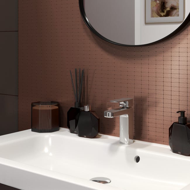 Mozaika Tara Pink Gold Rect 29.6 x 30.6 Artens