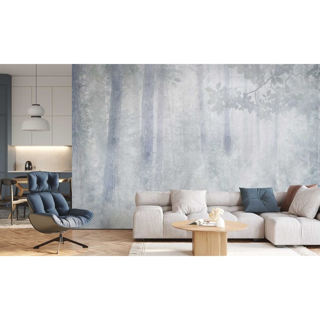 Mural Misty Las 400 x 280 cm struktura Art
