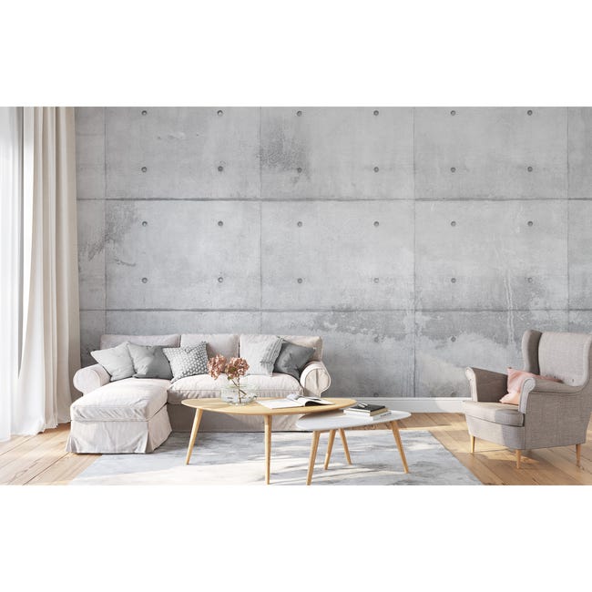 Mural Slabs beton architektoniczny 500 x 280 cm delikatna struktura