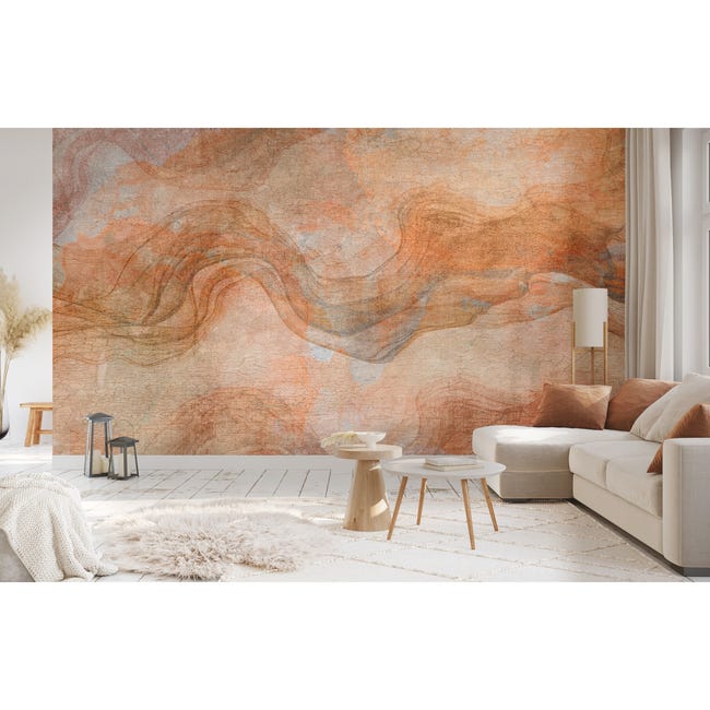 Mural Verta abstrakcyjny 500 x 280 cm delikatna struktura
