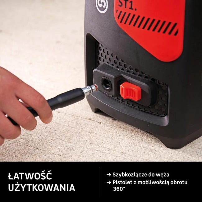 Myjka wysokociśnieniowa elektryczna 87651751 1500W 105bar Sterwins