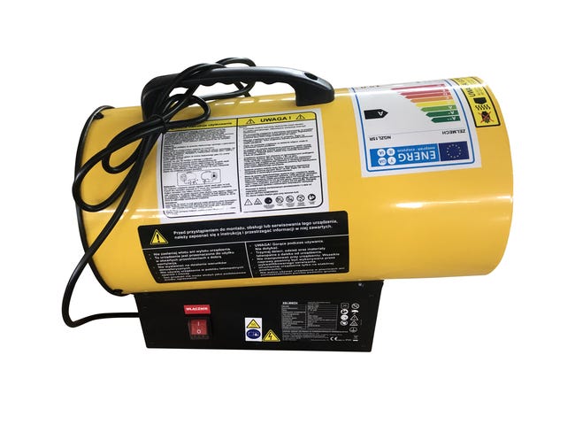 Nagrzewnica gazowa 15kW z regulacją ZELMECH