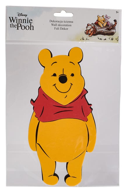 Naklejka piankowa dla dzieci Kubuś Puchatek Disney