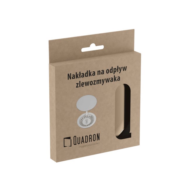 Nakładka na odpływ zlewozmywaka miedź Quadron
