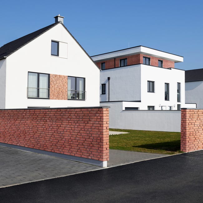 Narożnik elewacyjny dekoracyjny betonowy Brooklyn Red 0,8 mb Akademia Kamienia