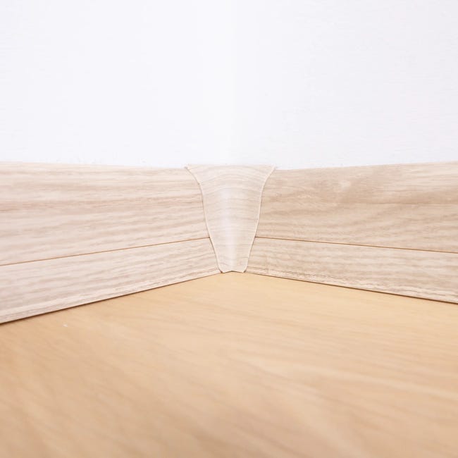 Narożnik wewnętrzny do listwy przypodłogowej PCV Dąb Liverpool 55 Artens