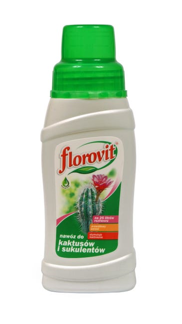 Nawóz do kaktusów i sukulentów 250ml Florovit
