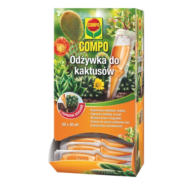 Nawóz do sukulentów i kaktusów 30ml Compo