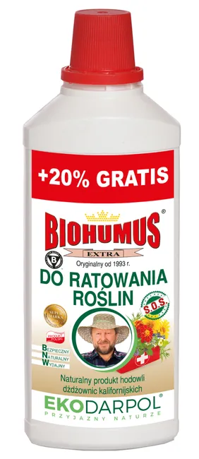 Nawóz organiczny Biohumus Extra 1.2l Ekodarpol