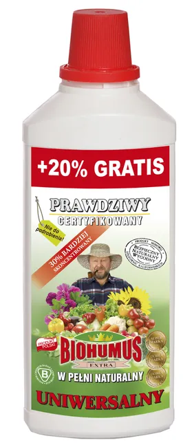 Nawóz organiczny uniwersalny 1.2l Biohumus extra Ekodarpol