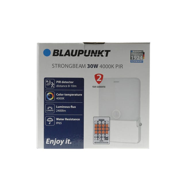 Naświetlacz IP65 2400 lm biały LED Blaupunkt