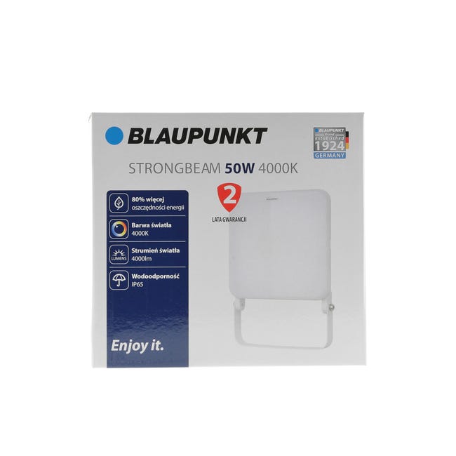 Naświetlacz IP65 4000 lm biały LED Blaupunkt