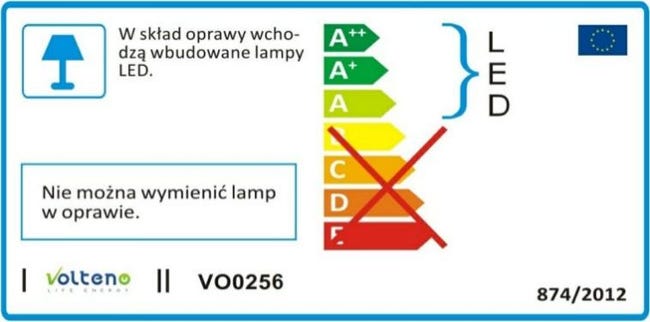 Naświetlacz LED na statywie 2x40W IP65 6400 K VOLTENO