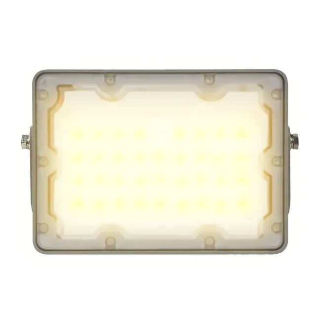 Naświetlacz solarny Bevo srebrny 670 lm IP65 LED Inspire