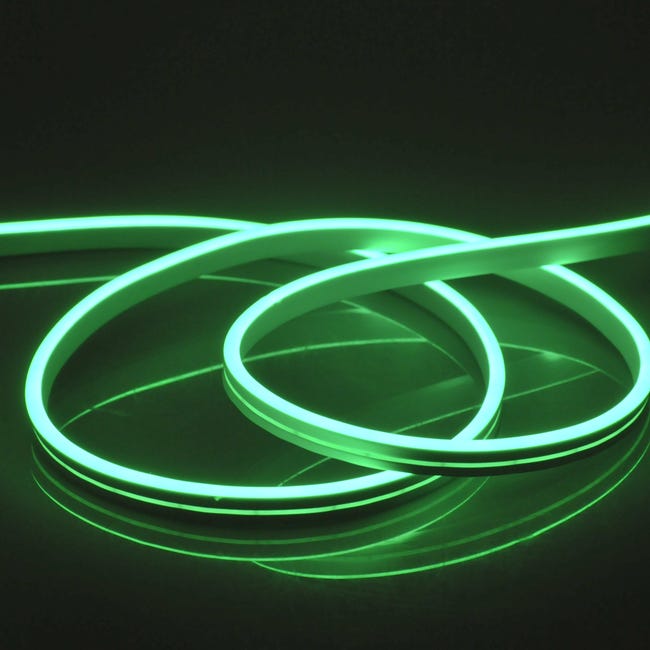 Neon LED IP65 2 m zielony Polux