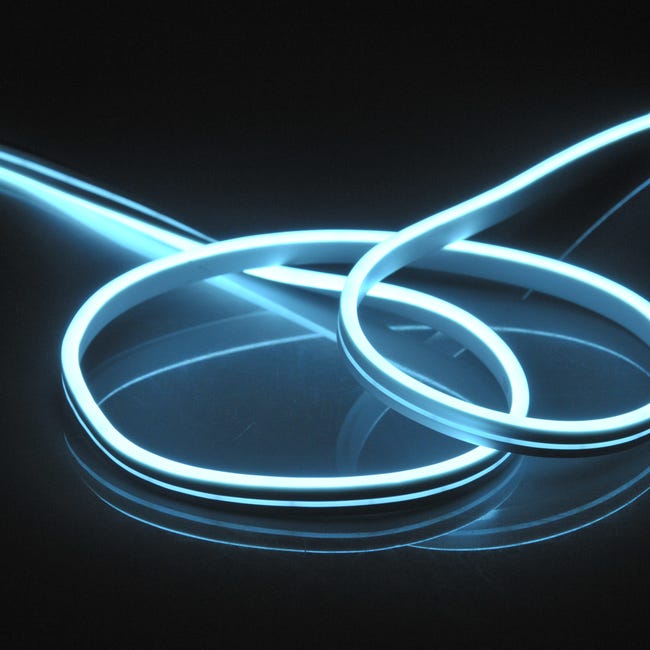 Neon LED IP65 5 m niebieski Polux