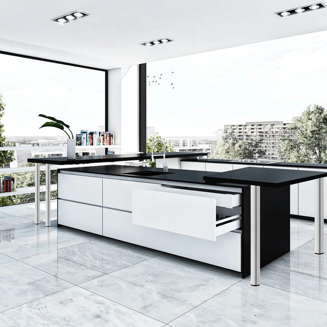 Noga meblowa 6 x 71 cm chrom Shop Line