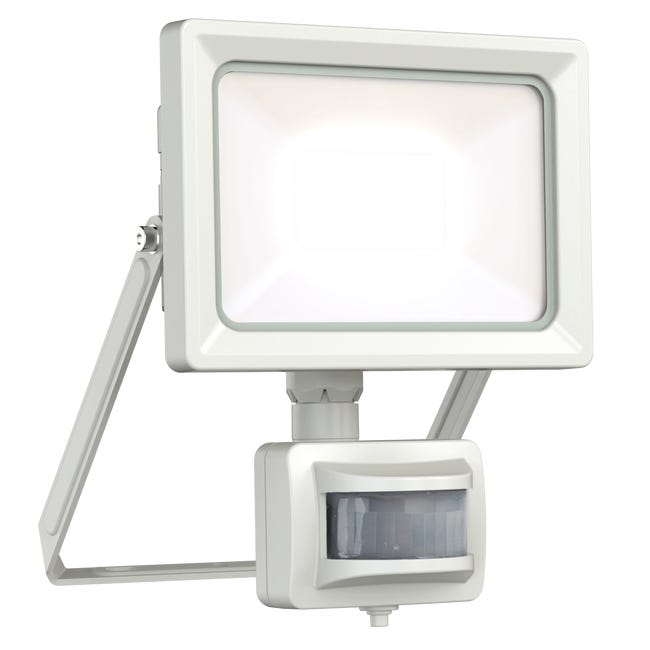 Nąswietlacz zewnętrzny Yonkers biały 2700 lm IP44 z czujnikiem LED Inspire