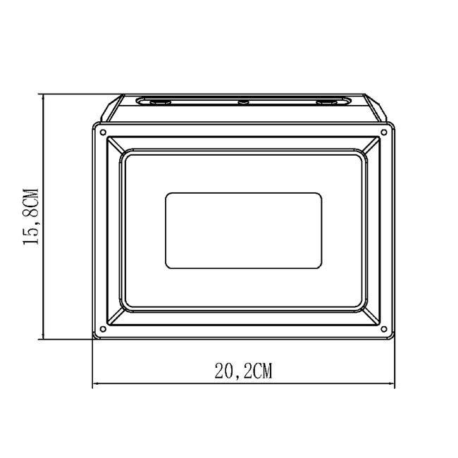 Nąswietlacz zewnętrzny Yonkers biały 6750 lm IP65 LED Inspire