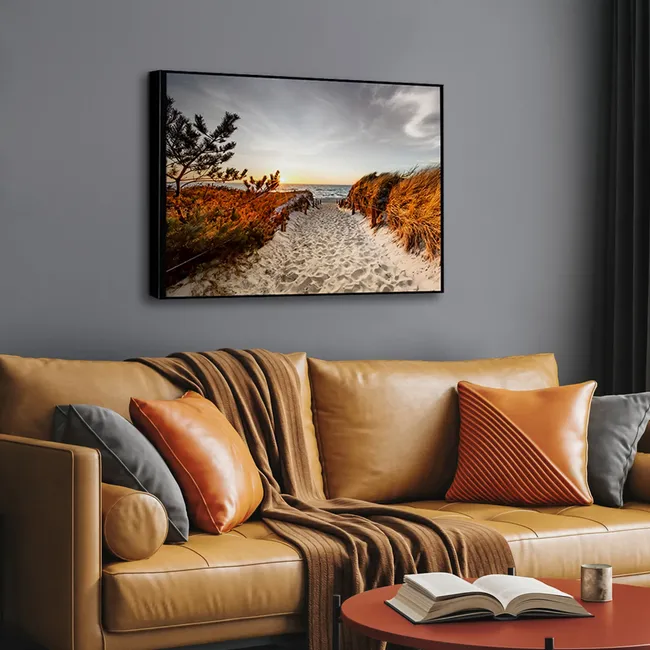 Obraz Dojście do plaży 100 x 70 cm
