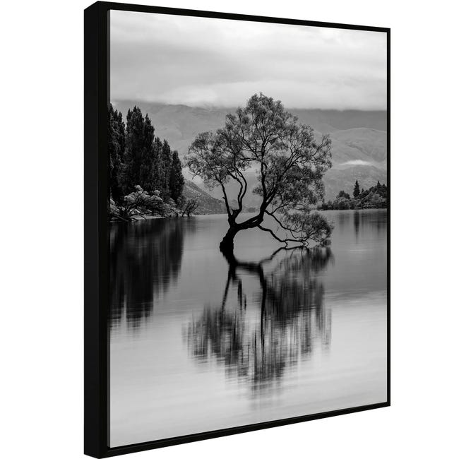 Obraz Drzewo na Jeziorze 70 x 100 cm
