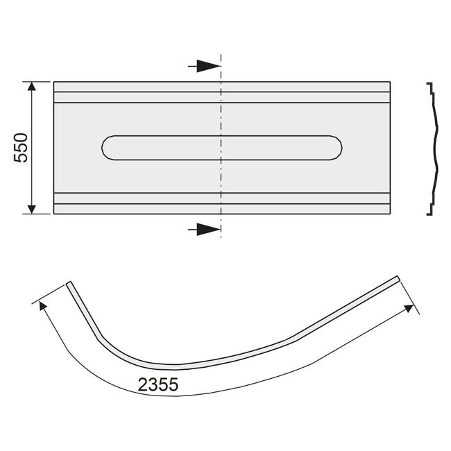 Obudowa wanny Bellano 170 Sanplast