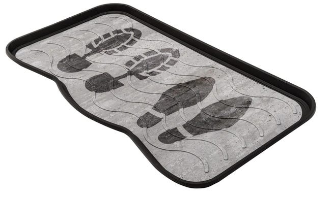 Ociekacz na buty Foot Print75 x 38 cm z recyklingu