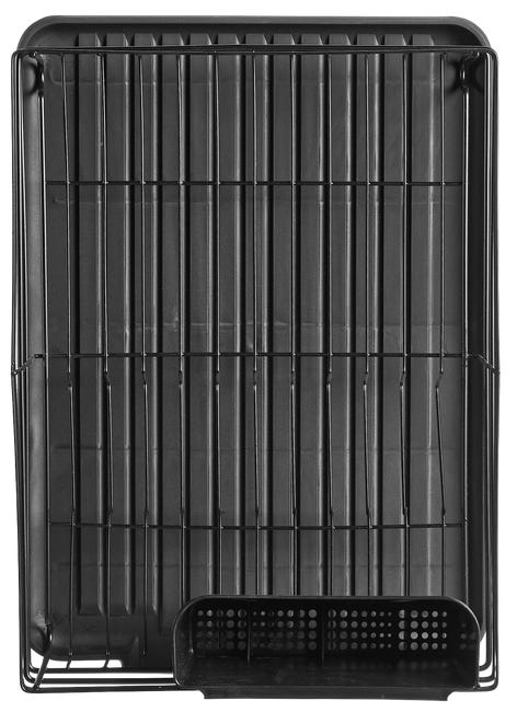 Ociekarka do naczyń 15 x 34 x 45 cm LKA-01 czarna