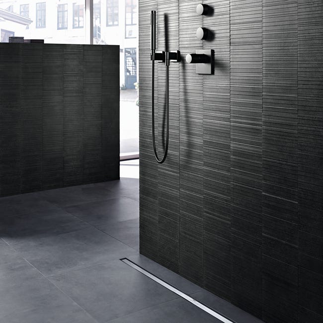 Odpływ liniowy prysznicowy Cleanline20 30-130 cm czarny Geberit