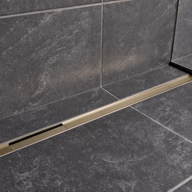 Odpływ liniowy prysznicowy Cleanline80 30-90 cm szampan Geberit