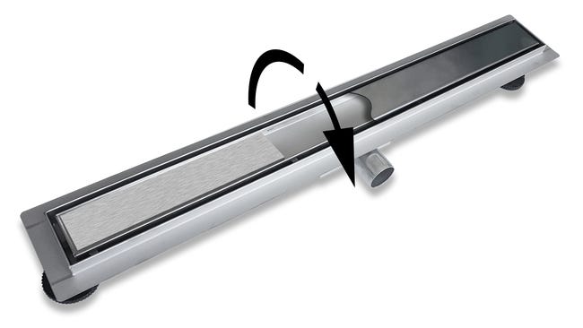 Odpływ liniowy prysznicowy VEO DRAIN L700 2w1 BREEZZ